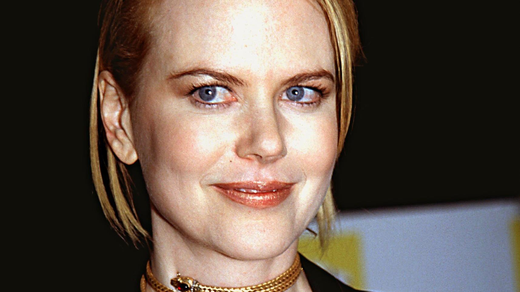 Die frisch von Tom Cruise getrennte Nicole Kidman am 3. August 2001 beim Hollywood Filmfestival in Beverly Hills.
