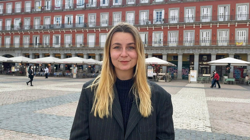 Marie-Therese Burkard in Madrid