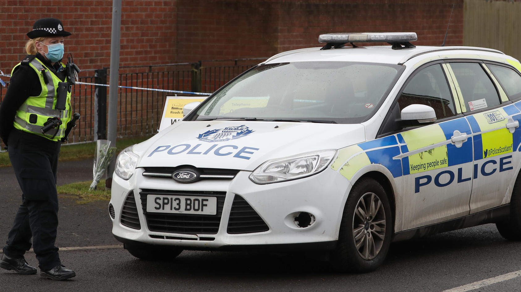 Polizeieinsatz in Schottland