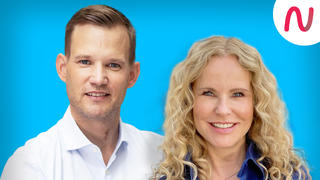 Katja Burkard und Hendrik Streeck sprechen ab jetzt jede Woche im Podcast "Hotspot - Der Pandemie-Talk"