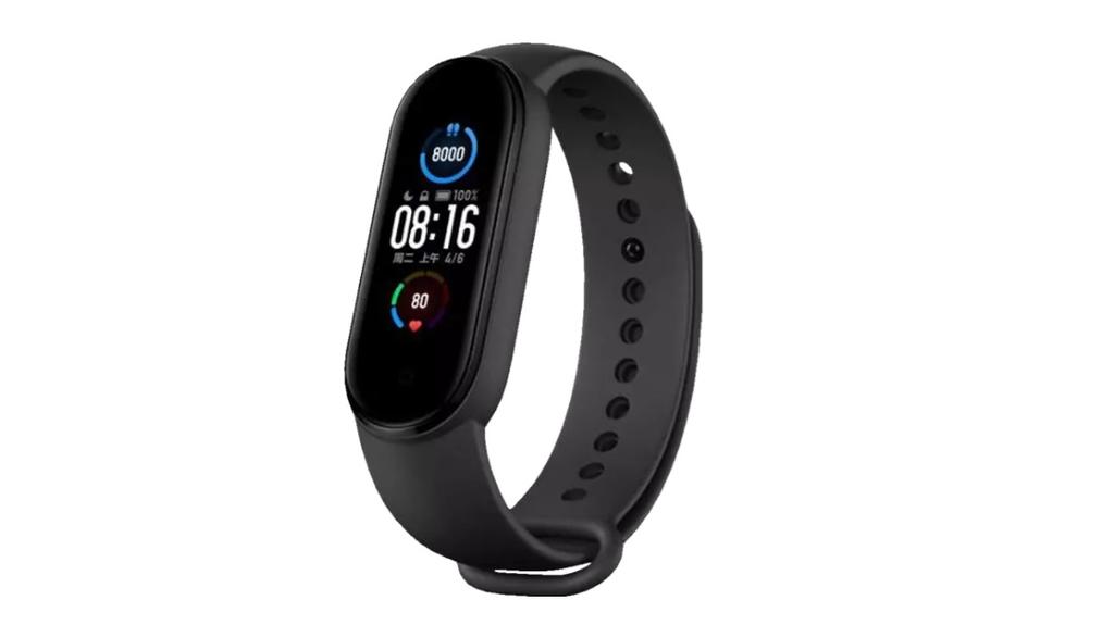 Das XiaoMi Mi Band 5 in Schwarz