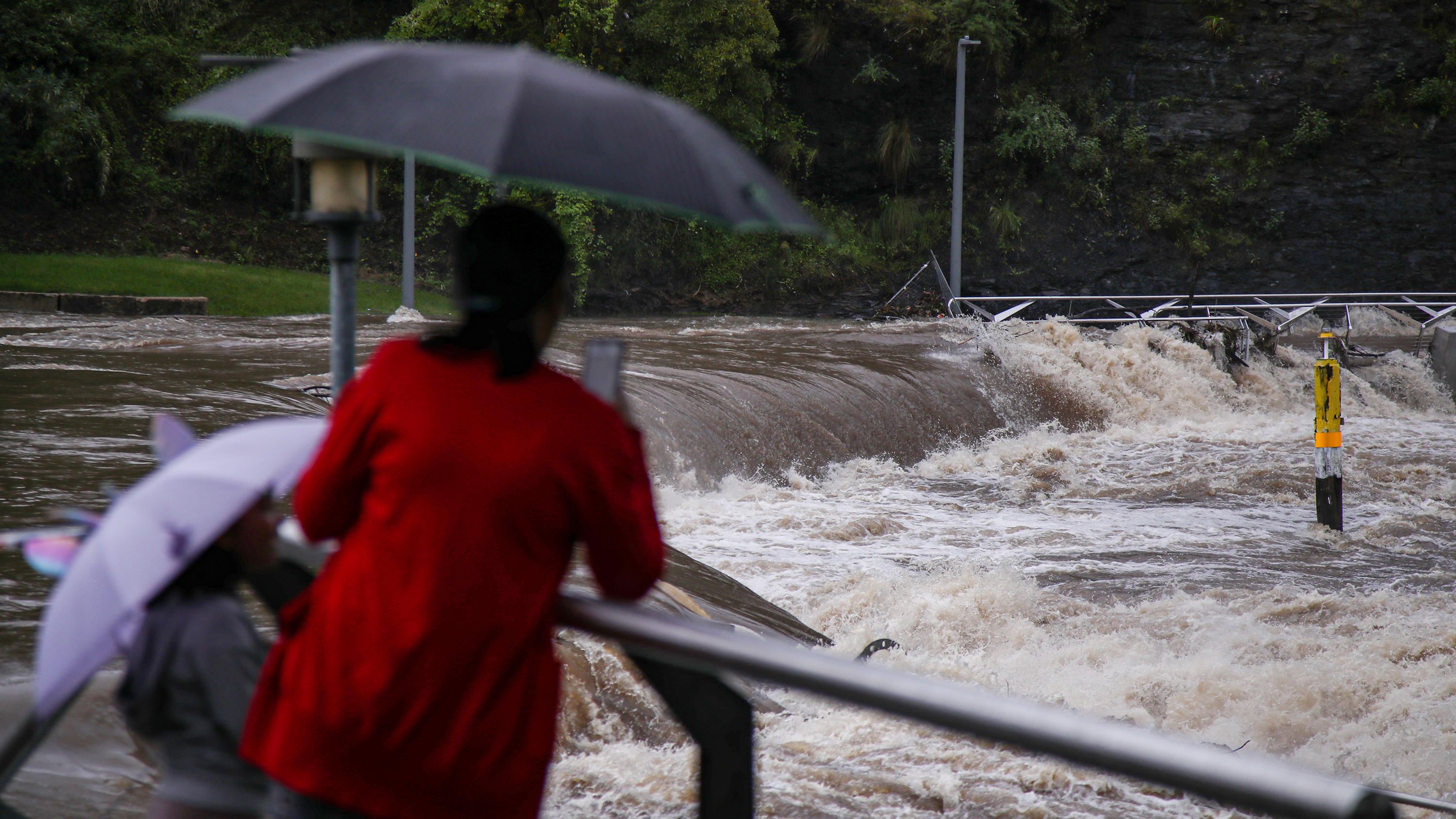 Australiens Südosten erlebt gerade die schwersten Regenfälle seit 50 Jahren.