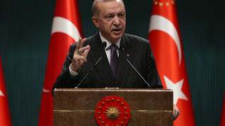  Turkey s President Recep Tayyip Erdogan, makes statements after chairing cabinet meeting in Ankara, Turkey on December 14, 2020.  Copyright: DepoxPhotos 16958820