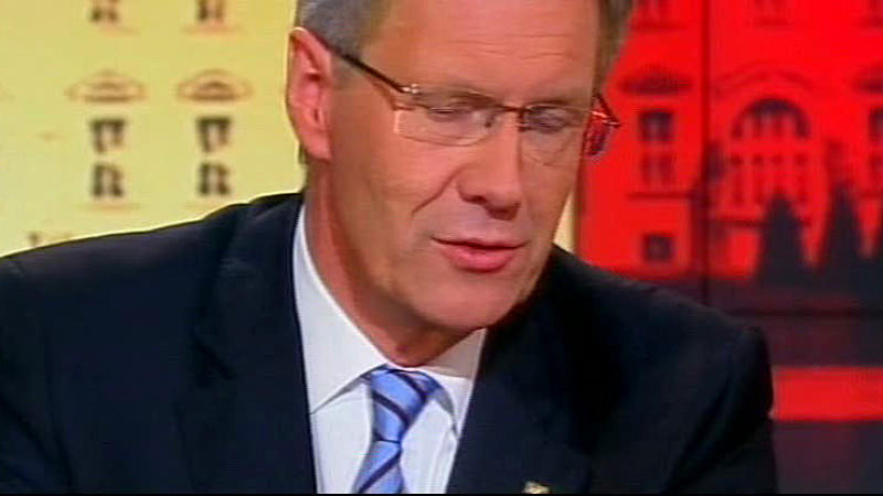 Präsident Christian Wulff, TV-Interview
