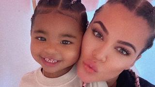 Khloé Kardashian mit Tochter True