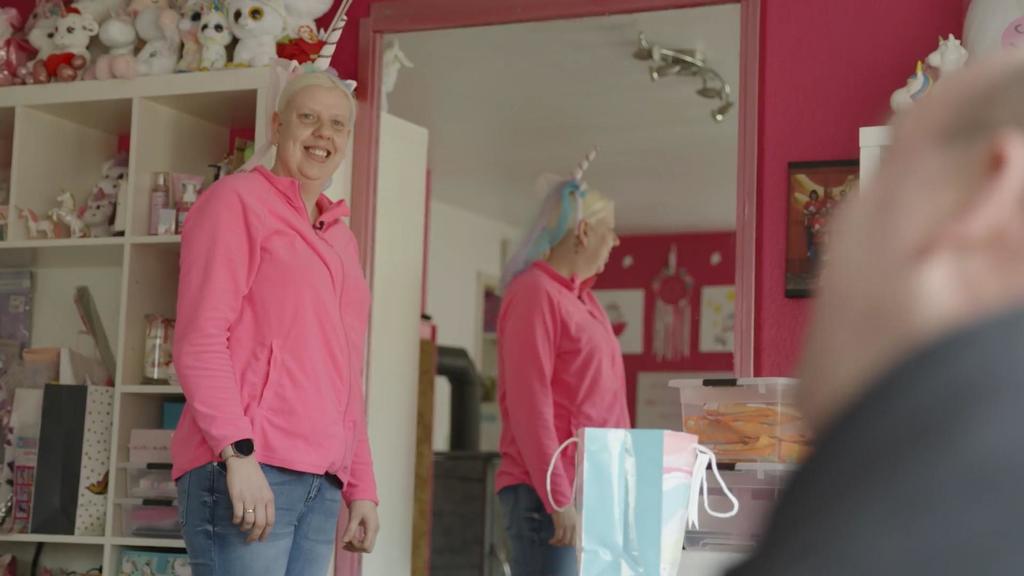Jessica sammelt Einhörner