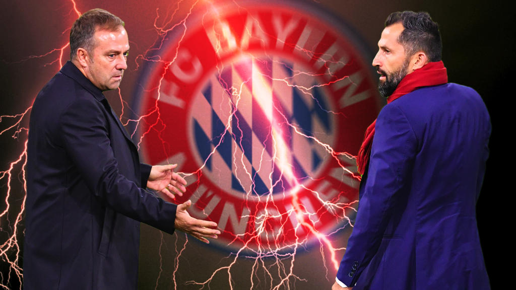Hansi Flick (li.) vs. Hasan Salihamidzic