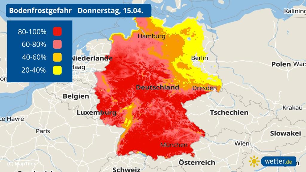 Auch die Nacht zu Donnerstag wird frostig.