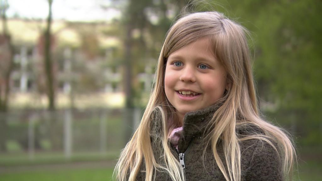 8-jährige Antonia Hiller