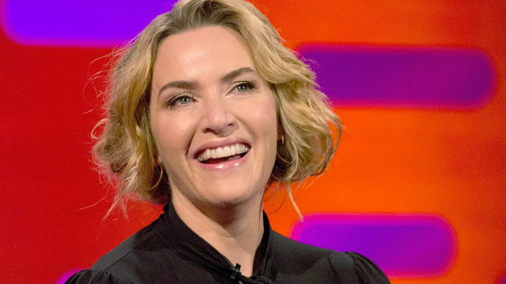 ARCHIV - 28.09.2017, Großbritannien, London: Die britische Schauspielerin Kate Winslet ist in der "Graham Norton Show" zu Gast. (zu dpa "Kate Winslet zeigt sich stolz auf Schauspiel-Karriere ihrer Tochter") Foto: Isabel Infantes/PA Wire/dpa +++ dpa-B