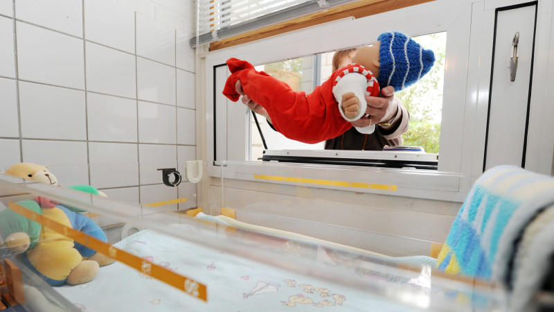 Babyklappen-Kinder: 20 Prozent von ihnen sind verschollen.