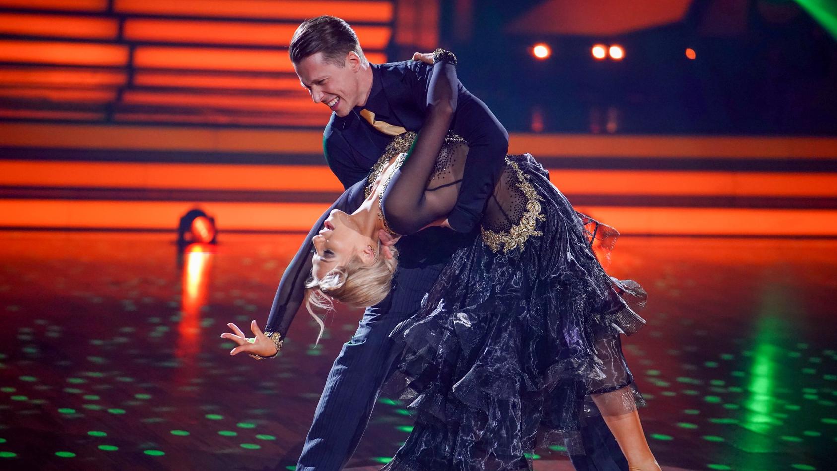Valentina Pahde und Valentin Lusin knackten in Show 7 einen neuen "Let's Dance"-Rekord.
