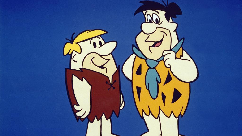 Familie Feuerstein, USA 1960, aka: The Flintstones, TV-Serie, Fernsehserie, Zeichentrick, Zeichentrickfilm, Zeichentrickserie, Regie: Joseph Barbera, Ralph Goodman, Darsteller: Fred Feuerstein, Barney Geröllheimer UnitedArchives00488742