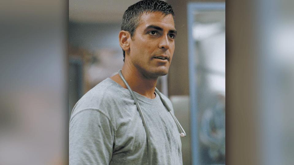 George Clooney als Dr. Doug Ross, 2002..