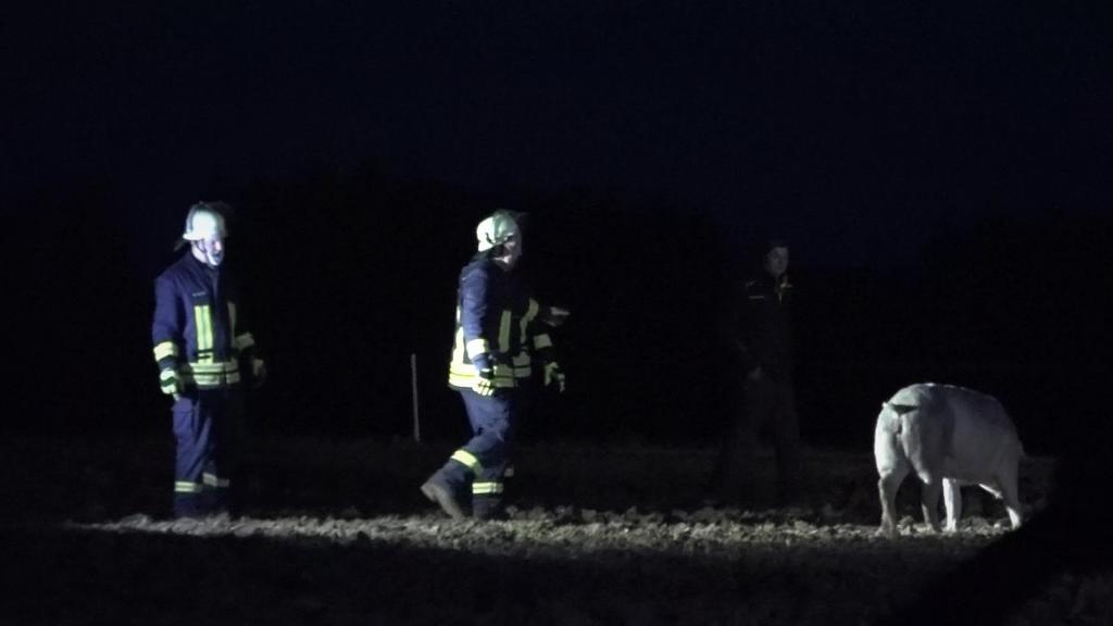 Brand in Wächtersbach: Manche Tiere mussten von den Einsatzkräften eingefangen werden.