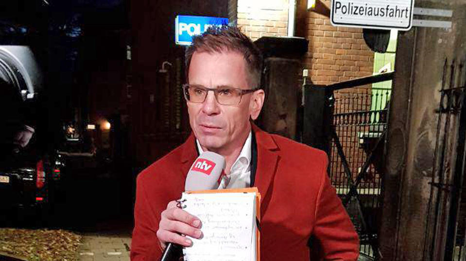 Reporter Andreas Merkel in Bayreuth