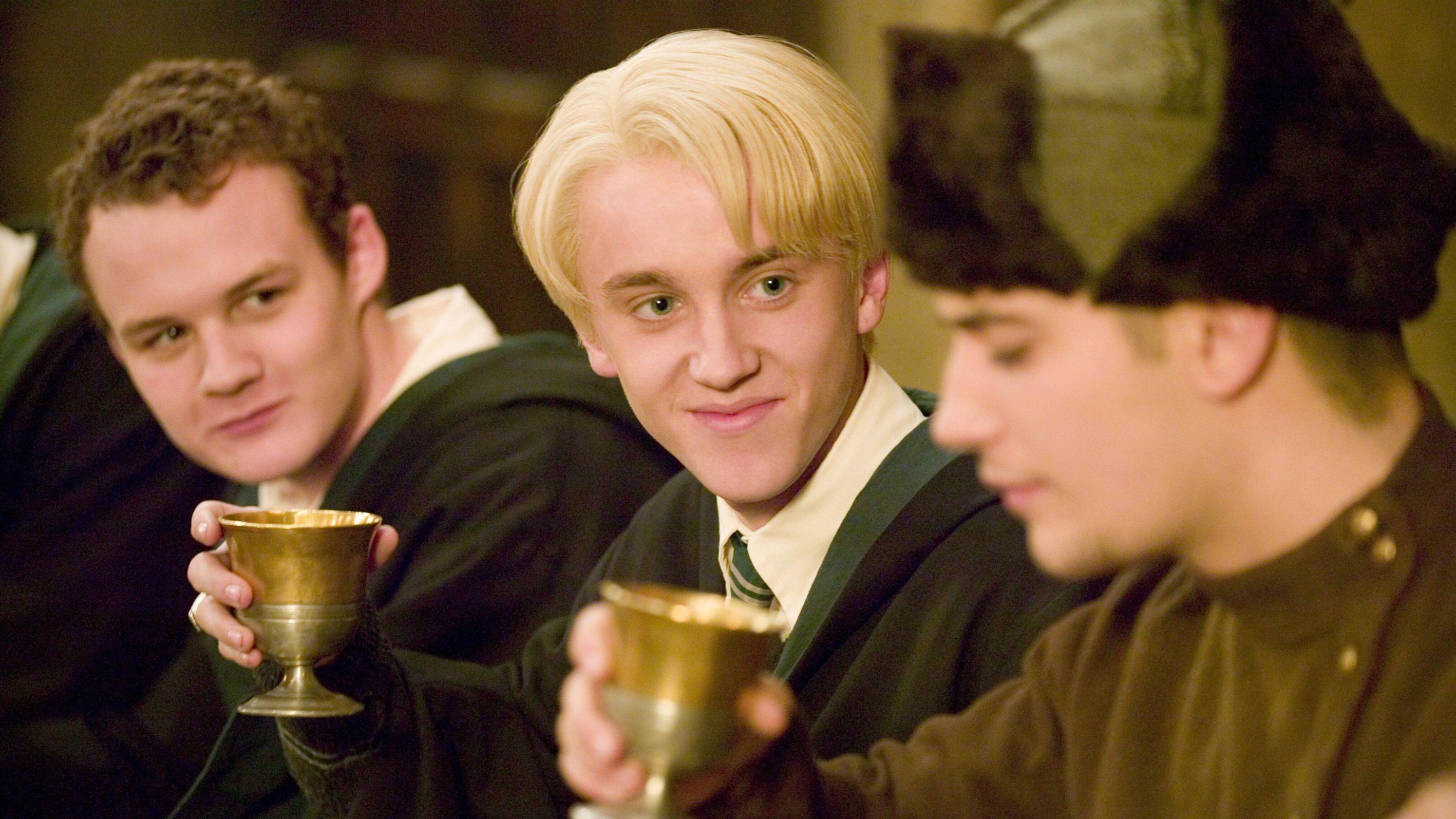 Tom Felton brillierte als fieser Slytherin-Schüler Draco Malfoy.