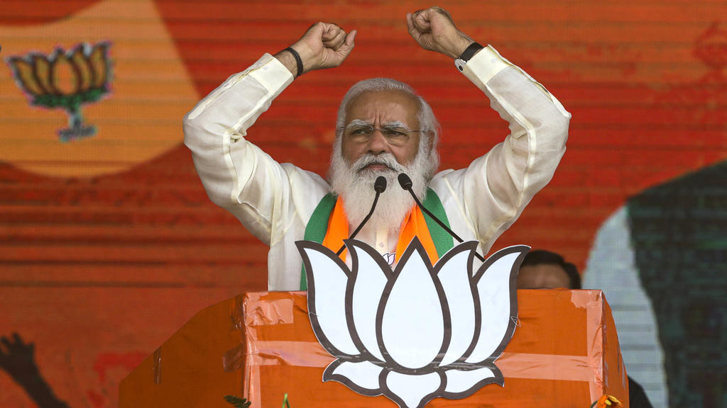 Premierminister Narendra Modi hatte die Pandemie bereits als besiegt erklärt.