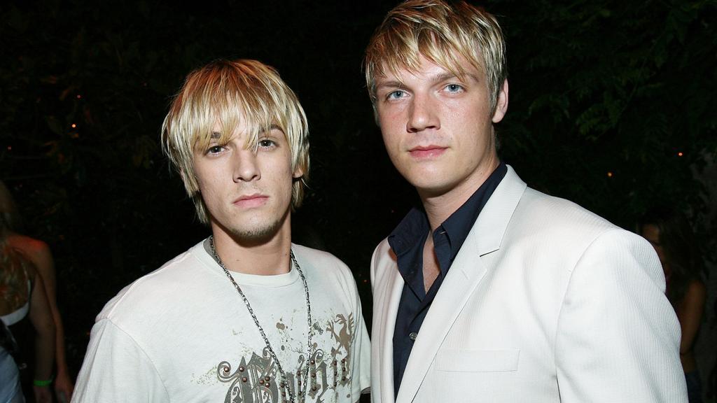 Aaron und Nick Carter im Juli 2006.