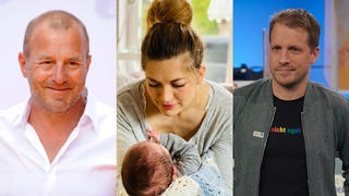 Heino Ferch wird mit 57 nochmal Vater. Auch Nina Bott und Oliver Pocher nutzten die Lockdown-Zeit für die Familienplanung.