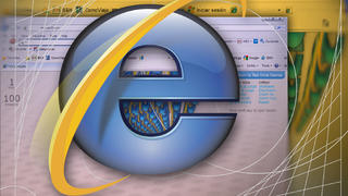 A photoilustration shows a computer screen with the Internet Explorer browser logo and internet web sites. Like it or not, the Internet Explorer (IE) from Microsoft is still controlling the browser market. This means that many people spend much time every day using it, and many face problems they wanted to solve. Photoilustration: Simon Chavez/dpa