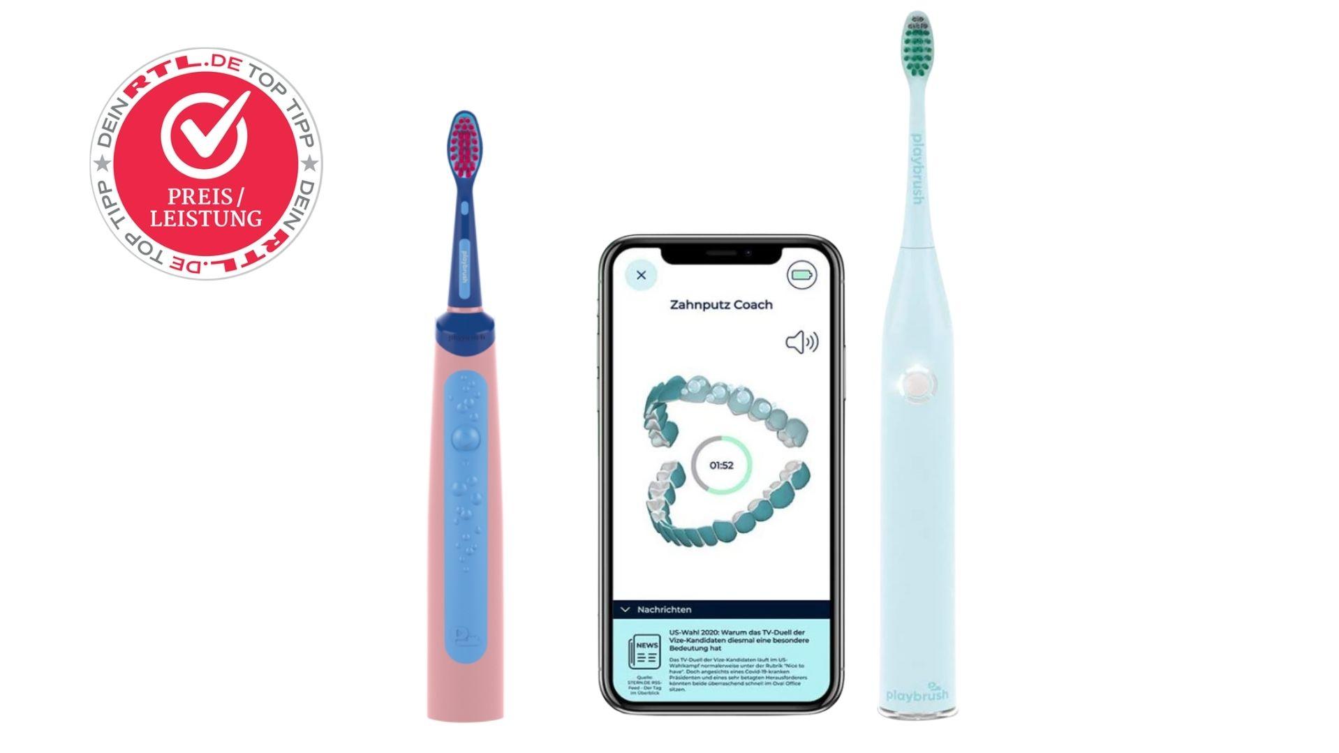Playbrush-Zahnbürsten für Erwachsene und Kinder