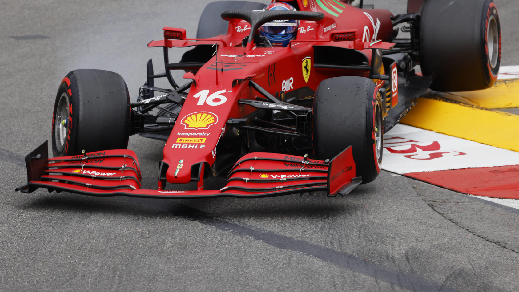 Formel 1 Monaco-GP - Charles Leclerc crasht zur Pole