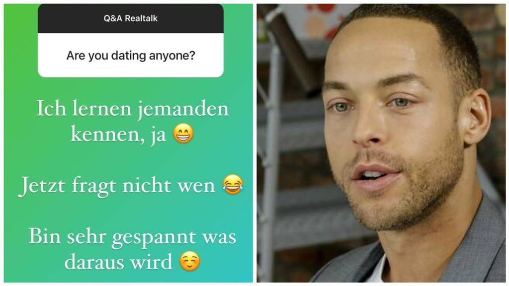 Andrej Mangold gesteht seinen Fans bei Instagram, dass er eine Frau kennengelernt hat.