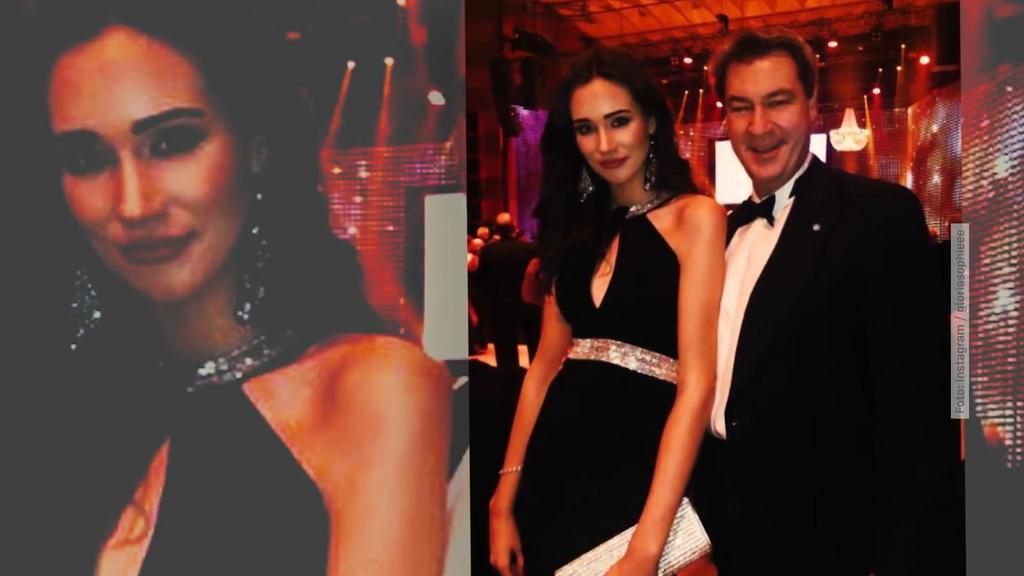 Markus Söder mit seiner Tochter Gloria Sophie.