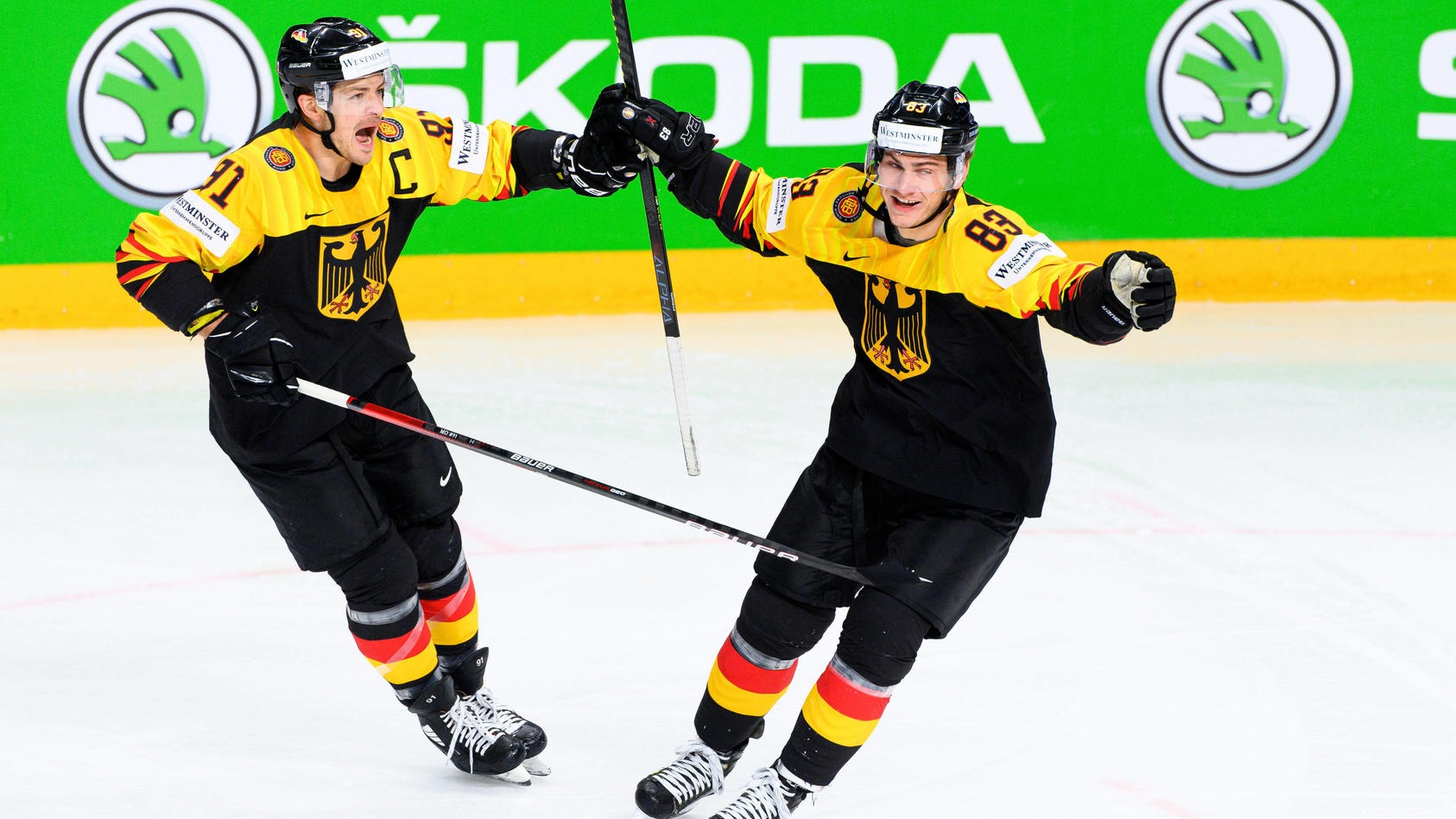 Eishockey-WM Deutschland nach Sieg gegen Lettland im Viertelfinale