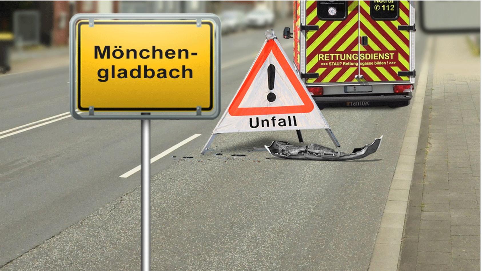 Schwerer Unfall in Mönchengladbach