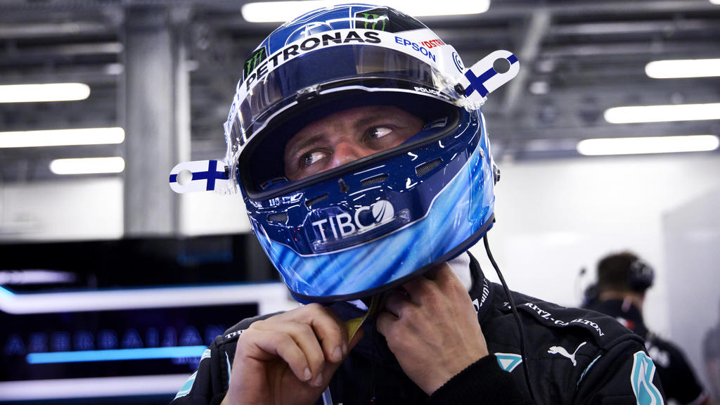Formula 1 2021: Azerbaijan GP BAKU CITY CIRCUIT, AZERBAIJAN - JUNE 05: Valtteri Bottas, Mercedes during the Azerbaijan GP at Baku City Circuit on Saturday June 05, 2021 in Baku, Azerbaijan. Photo by Steve Etherington / LAT Images Images PUBLICATIONxI