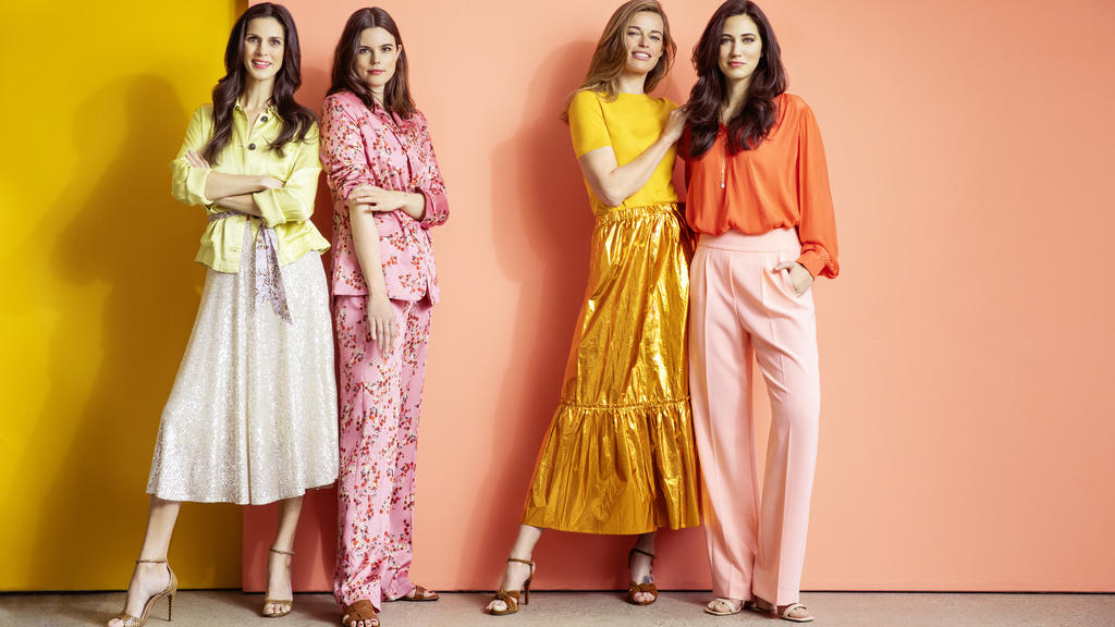 Unsere vier RTL Nord-Moderatorinnen Susanne Böhm, Sabrina Ilski, Linda Mürtz und Jasmin Wiegand beim Umstyling für die Zeitschrift Brigitte.