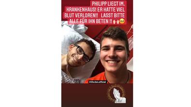 Philipp Mickenbecker im Krankenhaus: Seine Freunde geben ...