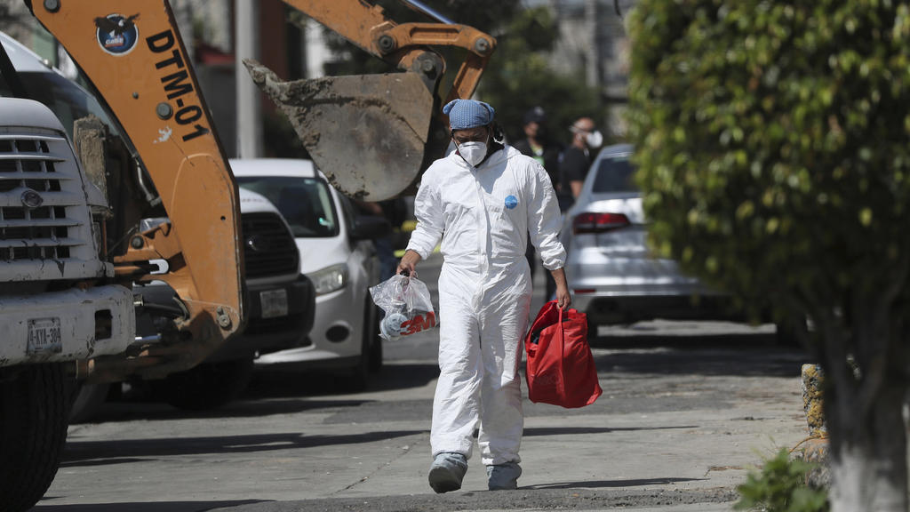 Forensiker graben in Mörder-Haus in Mexiko 