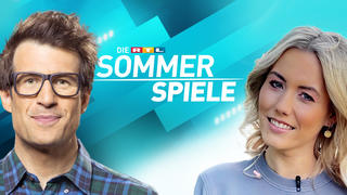 Daniel Hartwich und Laura Papendick moderieren im Sommer 2021 "Die RTL-Sommerspiele".