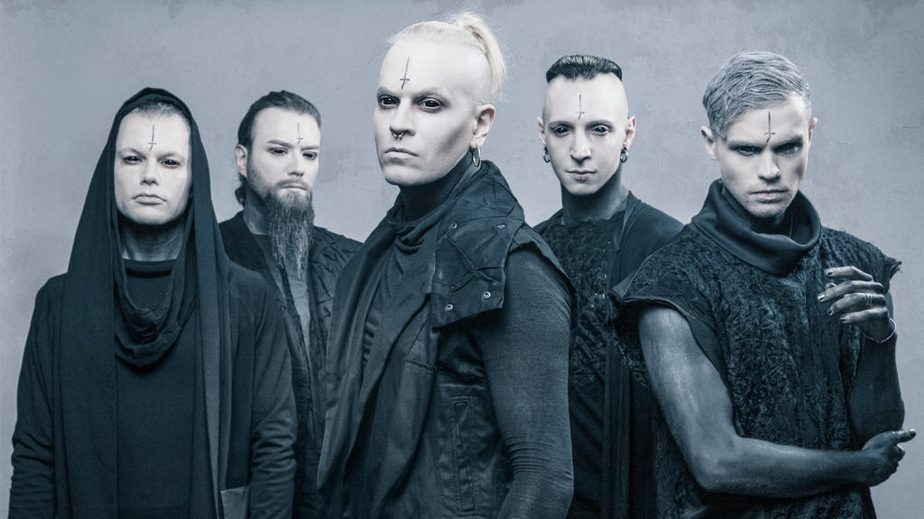 Lord Of The Lost (v. li): Klaas Helmecke, Niklas Kahl, Chris Harms, Gared Dirge, Pi Stoffers (π)