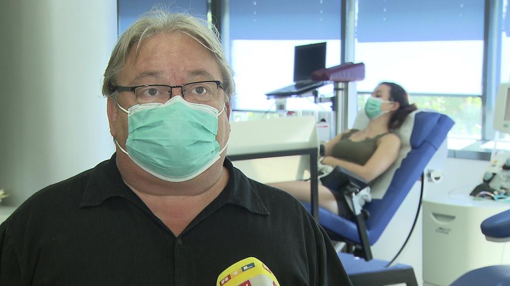 Eberhard Weck vom Deutschen Roten Kreuz DRK in Frankfurt