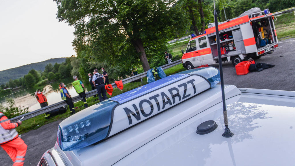 Notarzt bei Badeunfall