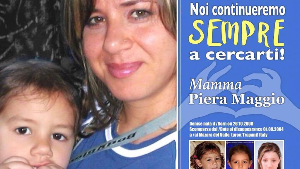 Denise Pipitone mit ihrer Mama kurz vor ihrem Verschwinden.