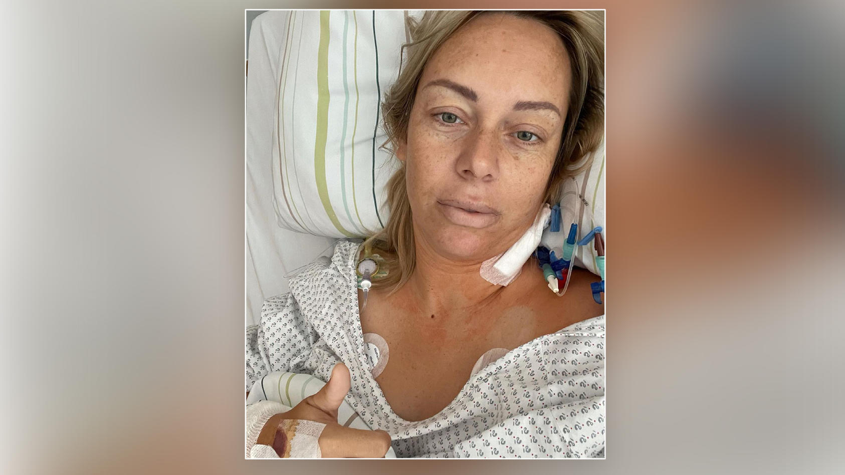 Julia Holz gibt ein Update aus dem Krankenhaus
