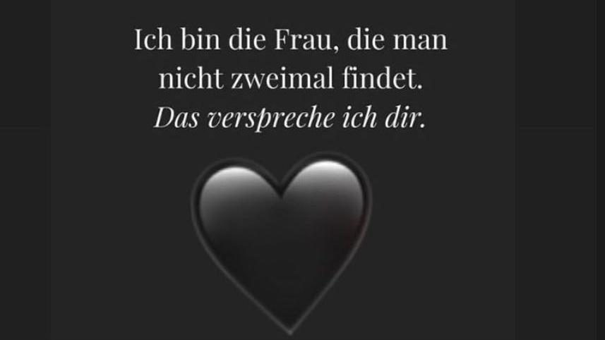 Danni Büchner postet schwarzes Herz: Meint sie mit diesem Spruch ihren Ex?