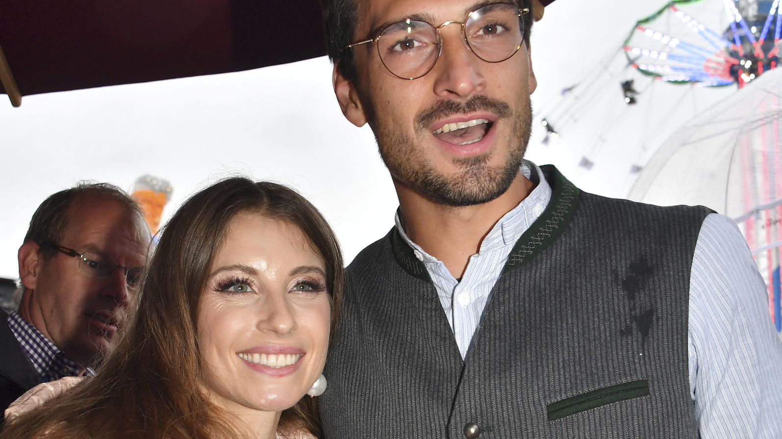 Cathy und Mats Hummels beim Oktoberfest 2019