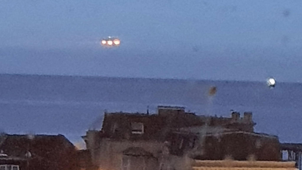 UFO vor der Küste Englands