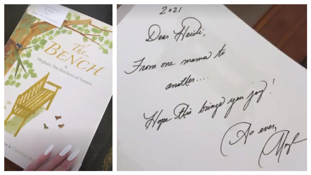 Heidi Klum zeigt ihr royales Geschenk in ihrer Story.