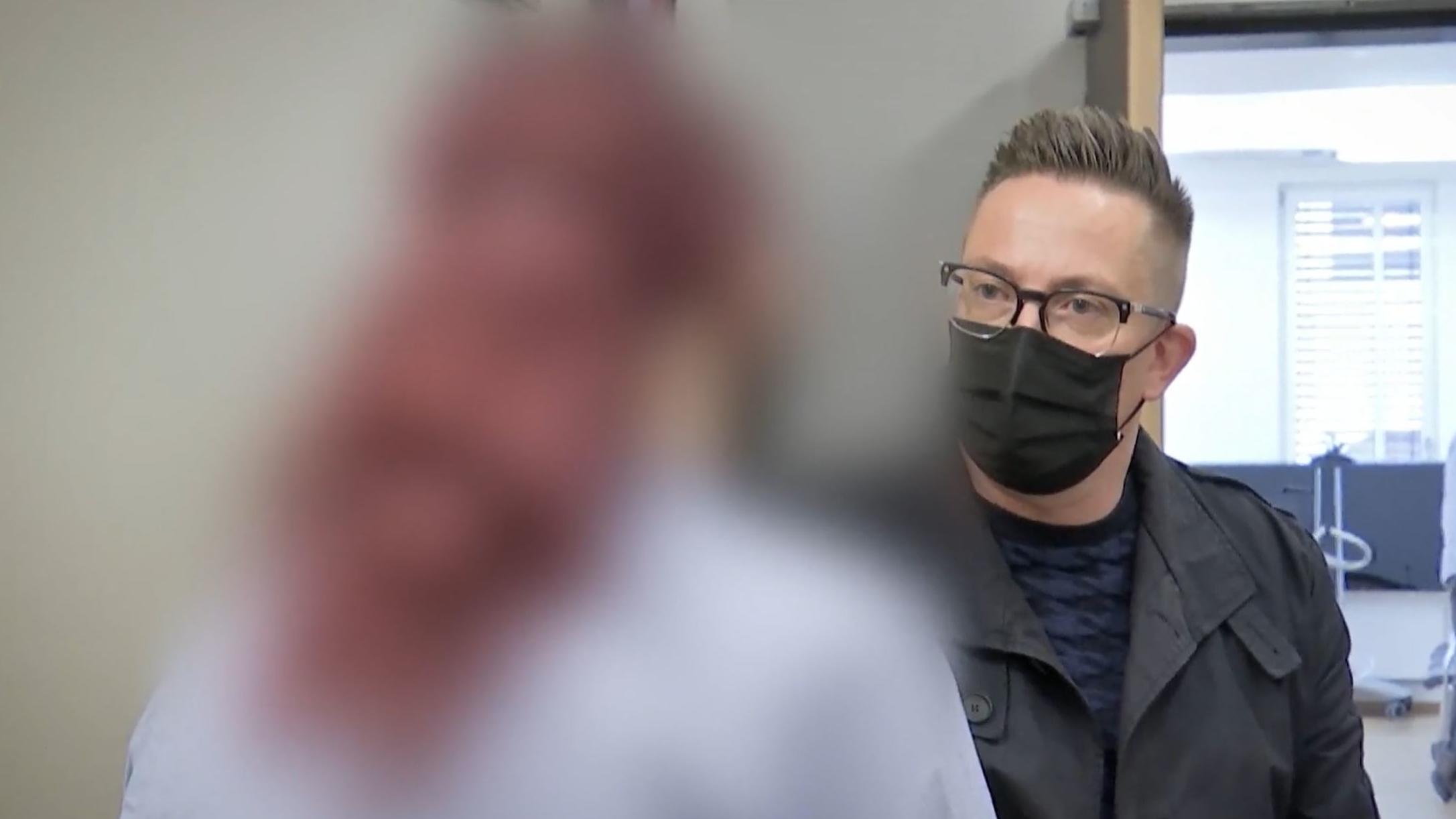 RTL-Reporter Frank Vacik sprach bei Gericht mit Maria B. (Name geändert).