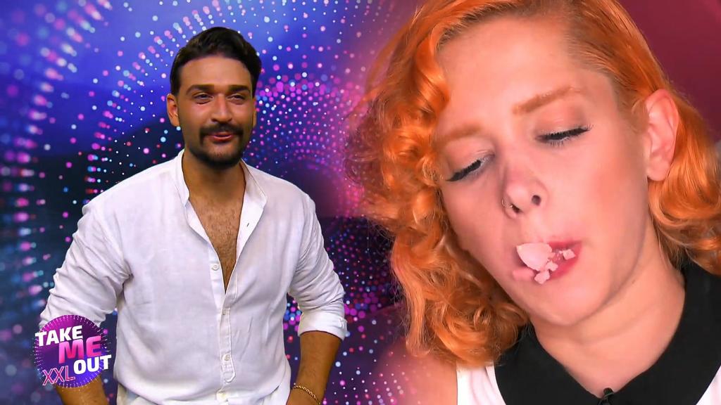 Mit vollem Mund spricht man nicht – das scheint nicht für Karolin zu gelten.