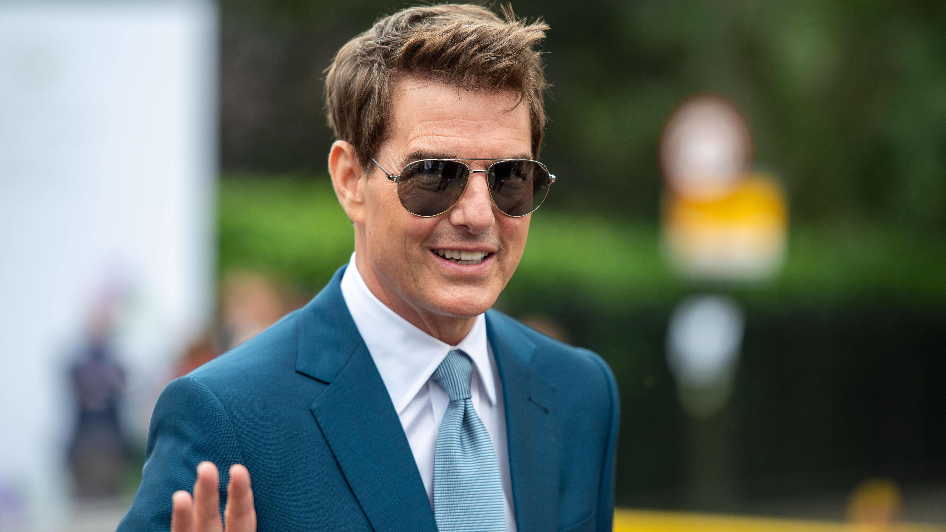 Tom Cruise ist einer der prominenten Gäste bei Charles' Krönung in London.