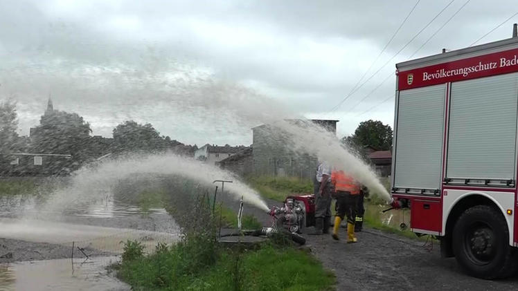 Unwetter und Hochwasser aktuell: Gewittertief BERND hat ...