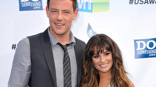 Cory Monteith and Lea Michele arrive at the 2012 Do Something Awards at Barker Hangar in Santa Monica, Los Angeles, CA, USA on August 19, 2012. Photo by Lionel Hahn/ABACAPRESS. COM